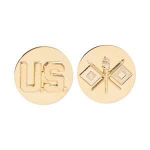 Army Enlisted Branch of Service Collar Device: Signal