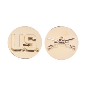 Army Enlisted Branch of Service Collar Device: US and Armor