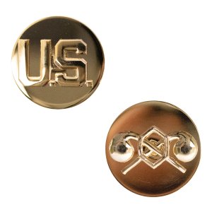 Army Enlisted Branch of Service Collar Device: US and Chemical
