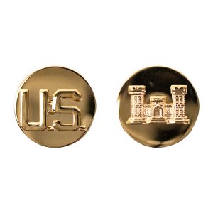 Army Enlisted Branch of Service Collar Device: US and Engineer
