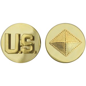 Army Enlisted Branch of Service Collar Device: US and Finance