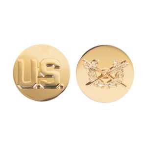 Army Enlisted Branch of Service Collar Device: US and Judge Advocate