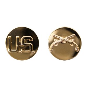 Army Enlisted Branch of Service Collar Device: US and Military Police