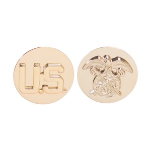 Army Enlisted Branch of Service Collar Device: US and Quartermaster