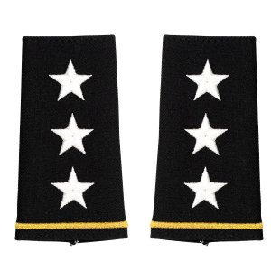 Army Epaulet: Lieutenant General, large
