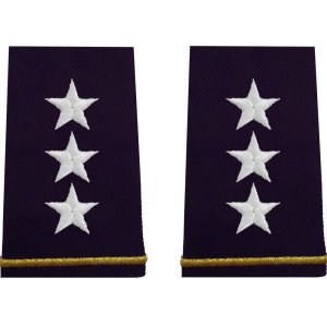 Army Epaulet: Lieutenant General, small