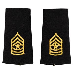 Army Epaulet: Sergeant Major, large