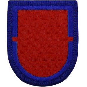 Army Flash Patch: 501st Infantry, with notch