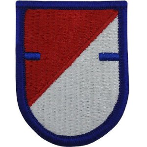 Army Flash Patch: First Squadron 40th Cavalry Regiment, with notch