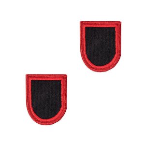 Army Flash Patch: Special Operations Command, red and black