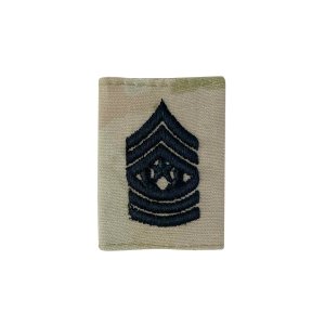 Army Gortex Rank: Command Sergeant Major, OCP jacket tab