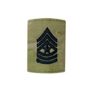Army Gortex Rank: Sergeant Major, OCP jacket tab