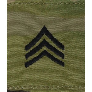 Army Gortex Rank: Sergeant, OCP jacket tab