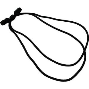 Army Hat Cord, black rayon