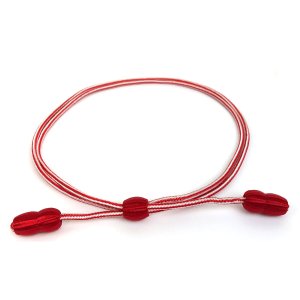 Army Hat Cord, Engineer with Red Acorns