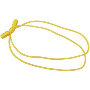 Army Hat Cord: Enlisted, gold rayon with yellow acorns