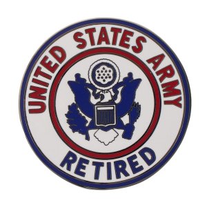 Army ID Badge United States Retired