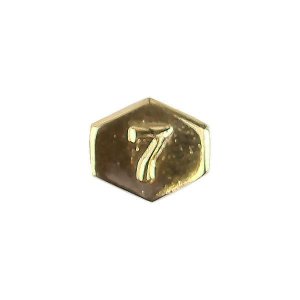 Army Identification Badge Attachment: Director 7, gold mirror finish
