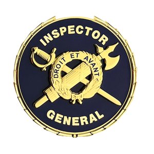 Army Identification Badge: Inspector General, full size