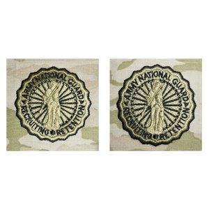 Army Identification Badge on OCP Sew On: Basic National Guard Recruiting and Retention