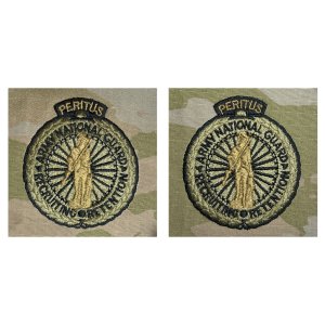 Army Identification Badge on OCP Sew On: Master National Guard Recruiting and Retention