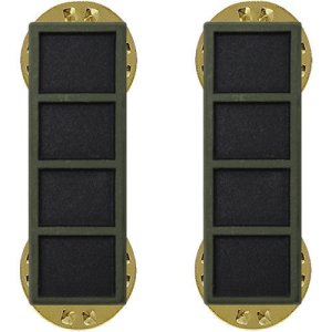 Army Insignia Rank: Warrant Officer 4, black metal