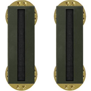 Army Insignia Rank: Warrant Officer 5, black metal