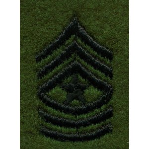 Army Leadership Rank Tab: Sergeant Major