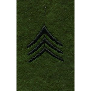 Army Leadership Rank Tab: Sergeant