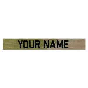 Army Name Tape: Individual Name, embroidered on OCP SEW ON