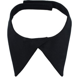 Army Neck Tab: Female with hook closure, black