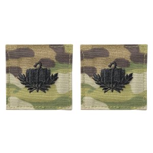 Army Officer Branch Insignia: Chaplain Candidate, embroidered on OCP with hook