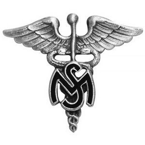 Army Officer Branch of Service Collar Device: Medical Service