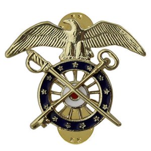 Army Officer Branch of Service Collar Device: Quartermaster