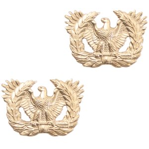 Army Officer Branch of Service Collar Device: Warrant Officer, 22k gold plated