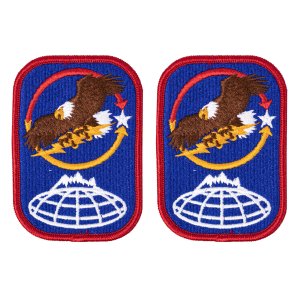 Army Patch: 100th Missile Defense Brigade, Full Color embroidery
