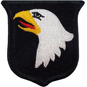 Army Patch: 101st Airborne Division, color