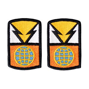 Army Patch: 1108th Signal Brigade, Full Color embroidery