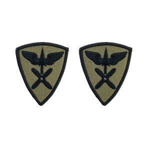 Army Patch: 110th Aviation Brigade, embroidered on OCP