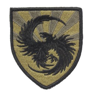 Army Patch: 111th Military Intelligence Brigade, embroidered on OCP