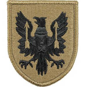 Army Patch: 11th Aviation Brigade, embroidered on OCP