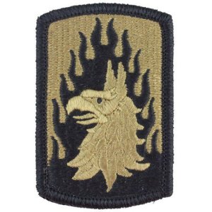 Army Patch: 12th Aviation Brigade, embroidered on OCP