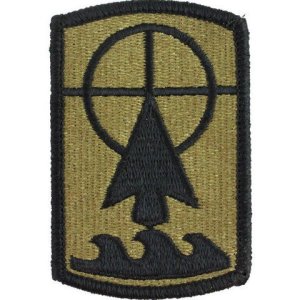Army Patch: 157th Maneuver Enhancement Brigade, embroidered on OCP