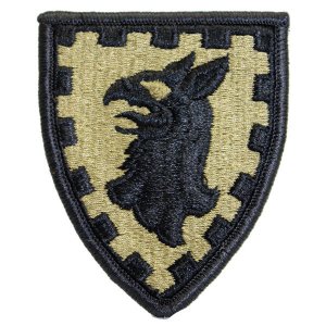 Army Patch: 15th Military Police Brigade, embroidered on OCP