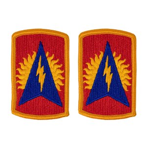 Army Patch: 164th Air Defense Artillery Brigade, Full Color embroidery