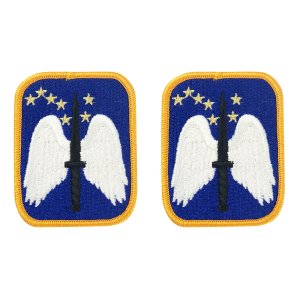 Army Patch: 16th Aviation Brigade, embroidered Full Color
