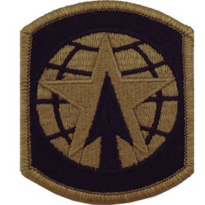 Army Patch: 16th Military Police Brigade, embroidered on OCP