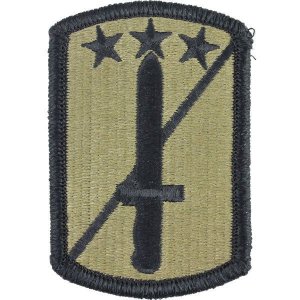 Army Patch: 170th Infantry Brigade, embroidered on OCP
