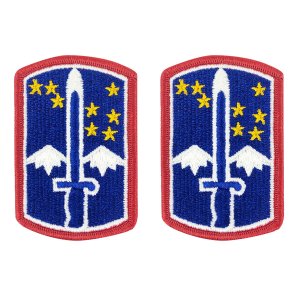Army Patch: 172nd Infantry Brigade, color