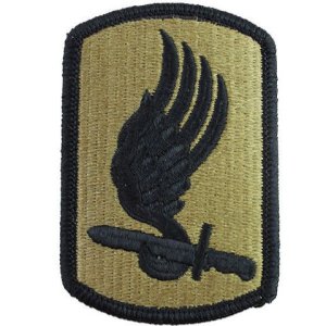 Army Patch: 173rd Airborne Brigade, embroidered on OCP